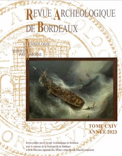 Couverture dernière Revue Archéologique de Bordeaux